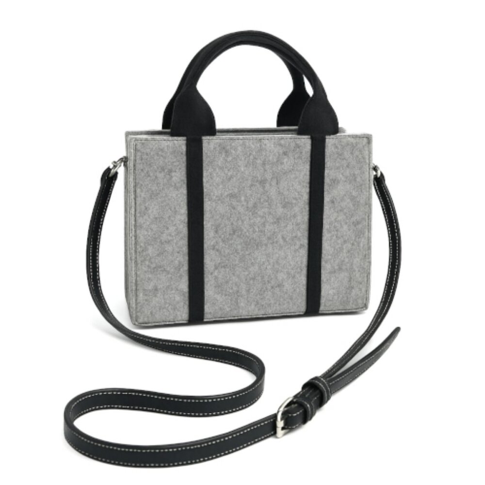 NWOT Zara Felt Bag
